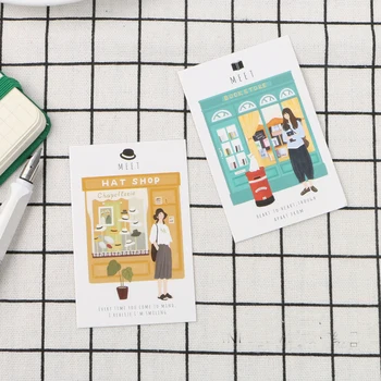 multi-use 5.2*8cm 54pcs Mini Card nice shop I like theme Scrapbooking party invitation cards valentine Christmas Scrapbooking
multi-use 5.2*8cm 54pcs Mini Card nice shop I like theme Scrapbooking party invitation cards valentine Christmas Scrapbooking