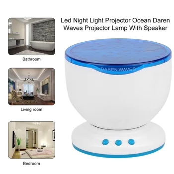 Rainbow Wave Projector Daren Wave Led Nightlight Ocean Wave Projector Light Lamp MP3 Phone Music Input Speaker
Rainbow Wave Projector Daren Wave Led Nightlight Ocean Wave Projector Light Lamp MP3 Phone Music Input Speaker