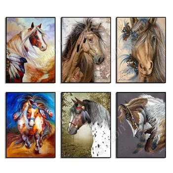 Diamond Painting Full Square / Round Diamond Cross Stitch Animals Horses DIY 5D Diamond Embroidery Beaded Crystal Diamond Mosaic
Diamond Painting Full Square / Round Diamond Cross Stitch Animals Horses DIY 5D Diamond Embroidery Beaded Crystal Diamond Mosaic