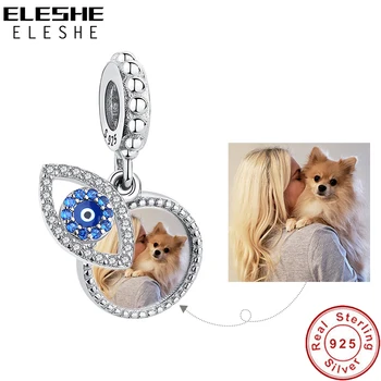 Customized Photo Charm Lucky Blue Eye 925 Sterling Silver Crystal Beads Fit Original Charm Bracelet Necklace Women DIY Jewelry
Customized Photo Charm Lucky Blue Eye 925 Sterling Silver Crystal Beads Fit Original Charm Bracelet Necklace Women DIY Jewelry