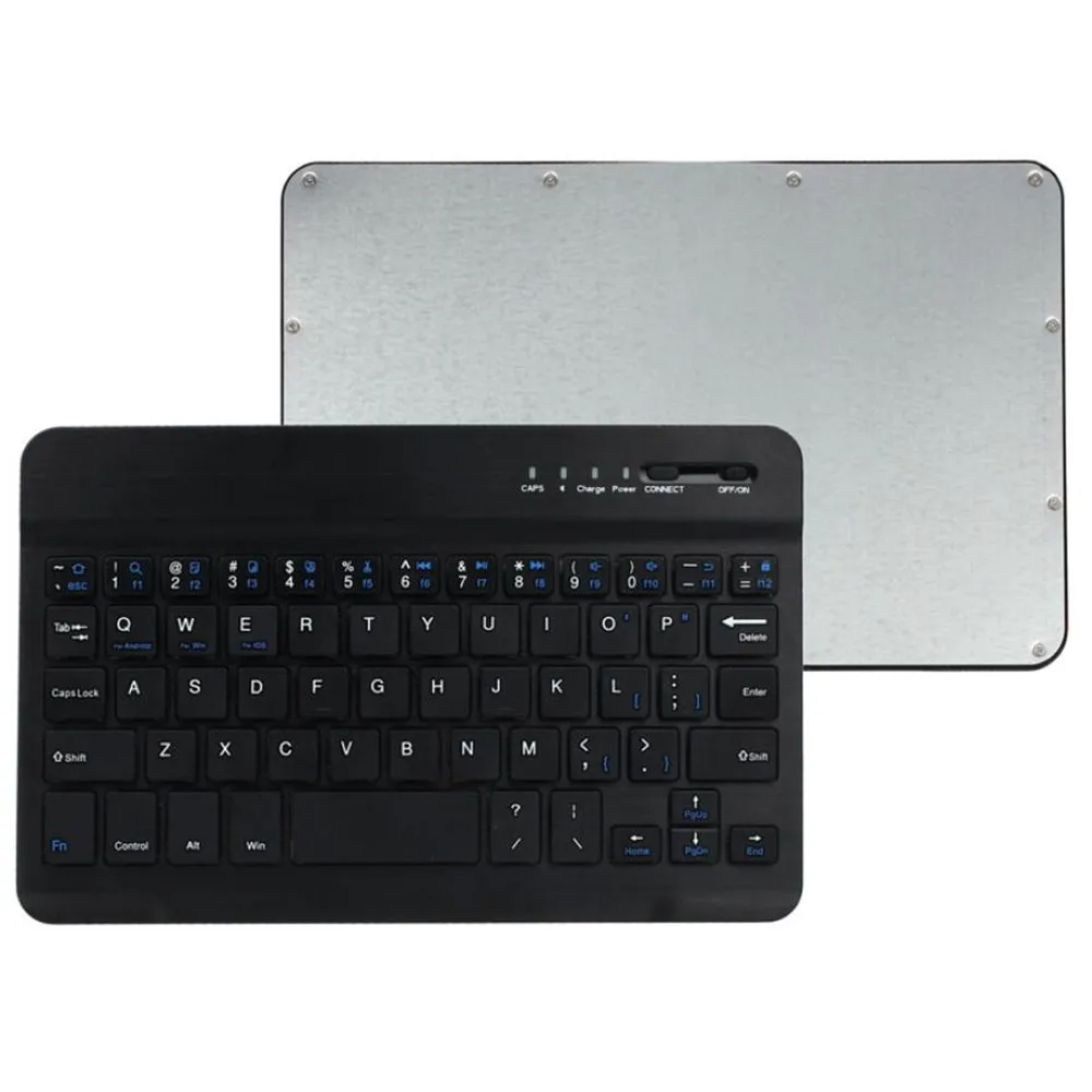 Slim Aluminium Wireless Bluetooth V3.0 Keyboard Micro USB 50 Keys for Tablet PC PS2 Pad Andriod TV
Slim Aluminium Wireless Bluetooth V3.0 Keyboard Micro USB 50 Keys for Tablet PC PS2 Pad Andriod TV