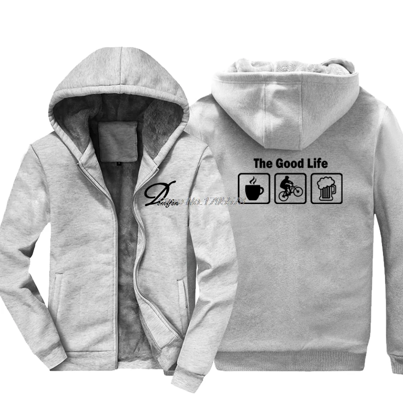 The Good Life Sweatshirt Thicken Hoodies For Men Fashion Hoody Keep Warm Mountain Biking Sweatshirts Jacket Top Streetwear
The Good Life Sweatshirt Thicken Hoodies For Men Fashion Hoody Keep Warm Mountain Biking Sweatshirts Jacket Top Streetwear