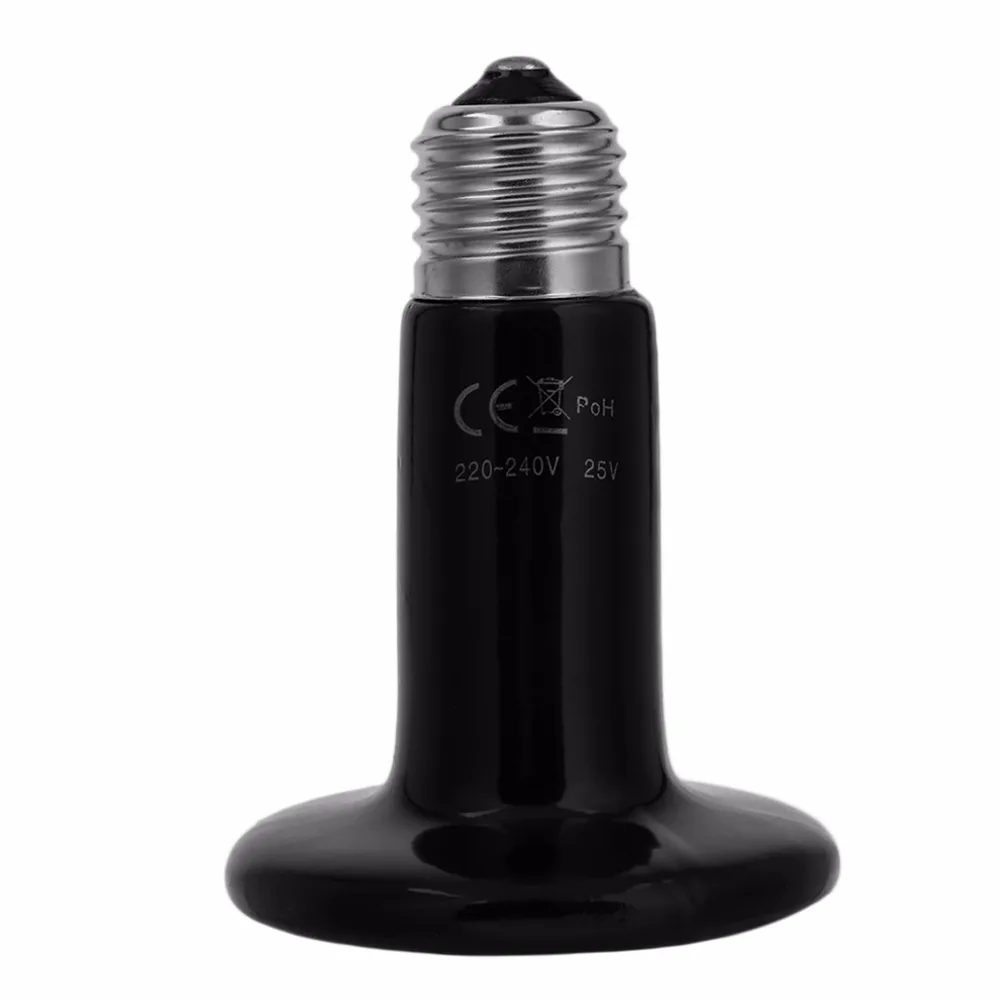 25W/50W/100W Ceramic Heat Emitter Bulb Light Lamp No Light Emitted For Reptile Tortoise Pet Brooder Hot New
25W/50W/100W Ceramic Heat Emitter Bulb Light Lamp No Light Emitted For Reptile Tortoise Pet Brooder Hot New