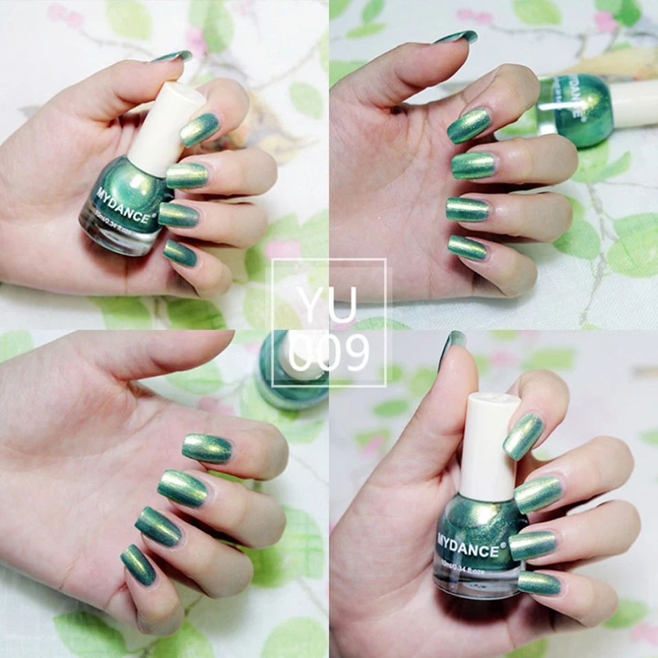 Night rain nail polish metal color nail polish girl cute quick drying waterproof durable nail high gloss nail polish#07-12 (3)