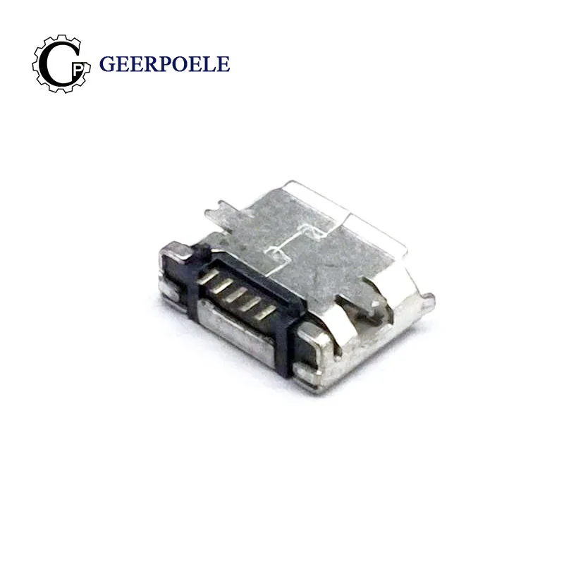 30 pcs/lot Warp Edge 5 Pin Type B SMT Micro USB Female Connector Flat Port Jack Tail Sockect Plug Terminals For Samsung Huawei
30 pcs/lot Warp Edge 5 Pin Type B SMT Micro USB Female Connector Flat Port Jack Tail Sockect Plug Terminals For Samsung Huawei