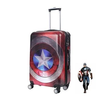 New style Captain America Rolling Luggage super hero Trolley Suitcases Travel Bag for Marvel Heroes fans
New style Captain America Rolling Luggage super hero Trolley Suitcases Travel Bag for Marvel Heroes fans