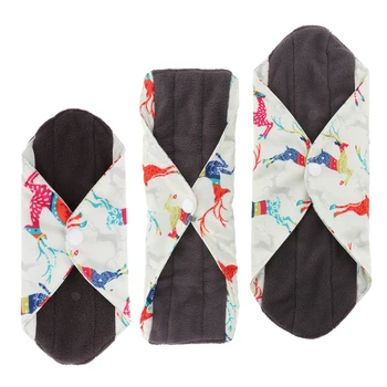 Reusable Washable Bamboo Sanitary Pads Cloth Sanitary Pads New Pattern-Incontinence Pads
Reusable Washable Bamboo Sanitary Pads Cloth Sanitary Pads New Pattern-Incontinence Pads