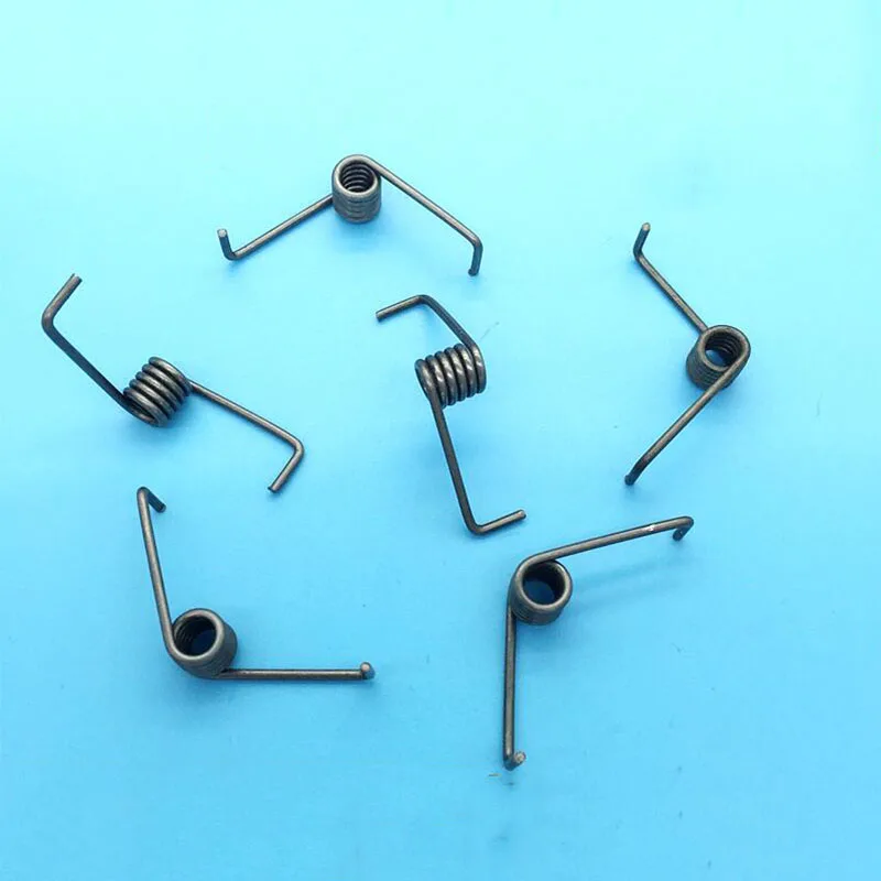 Rotation spring diameter 1.5 outer D 8.5 MM locks rings 5 Torsion spring Stainless steel
Rotation spring diameter 1.5 outer D 8.5 MM locks rings 5 Torsion spring Stainless steel