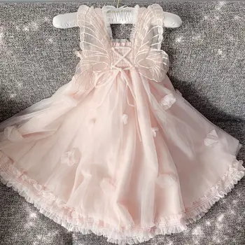 Roimyal Wholesale 2019 new fashion pink butterfly wings decorative mesh comfortable soft sleeveless fairy princess dress
Roimyal Wholesale 2019 new fashion pink butterfly wings decorative mesh comfortable soft sleeveless fairy princess dress