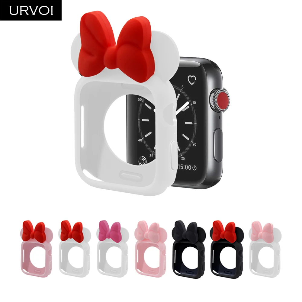URVOI TPU Cover for apple watch cartoon case for iWatch series 4 3 2 strap silicone bumper cover for Minnie Mouse 40 44mm
URVOI TPU Cover for apple watch cartoon case for iWatch series 4 3 2 strap silicone bumper cover for Minnie Mouse 40 44mm