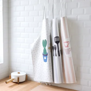 Waterproof Aprons for Women Kitchen Cartoon Cactus Cooking Bib Apron Sleeveless Waist Bib Lovely Kitchen Cooking Accessory
Waterproof Aprons for Women Kitchen Cartoon Cactus Cooking Bib Apron Sleeveless Waist Bib Lovely Kitchen Cooking Accessory