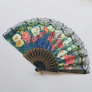 Black Cloth Lace Folding Hand Fan for Woman Home Decor Wedding Events Party Supplies Gift
Black Cloth Lace Folding Hand Fan for Woman Home Decor Wedding Events Party Supplies Gift