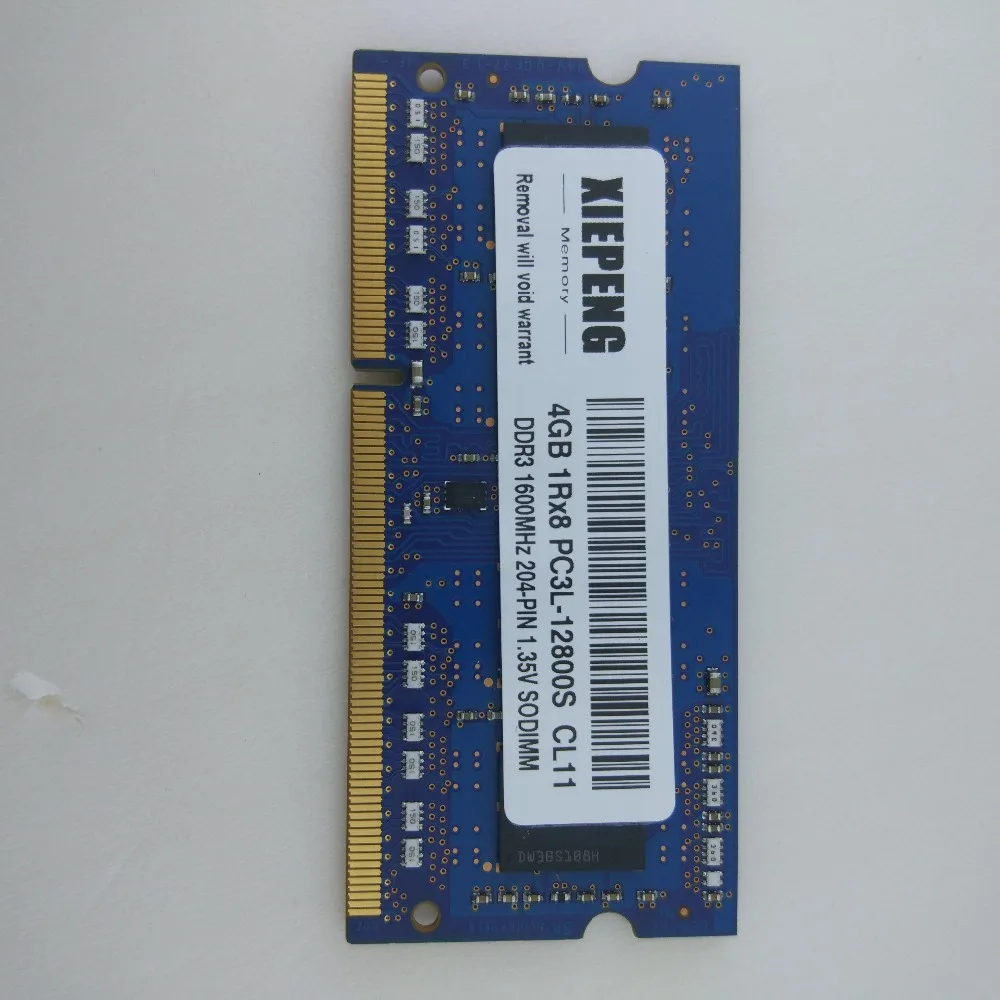 8GB DDR3L 1600 MHz RAM for DELL Latitude E7250 E7440 E7450 Rugged Extreme 7204 7404 Laptop 4GB 1Rx8 PC3L-12800S Notebook Memory
8GB DDR3L 1600 MHz RAM for DELL Latitude E7250 E7440 E7450 Rugged Extreme 7204 7404 Laptop 4GB 1Rx8 PC3L-12800S Notebook Memory