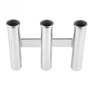 Boat 3 Link Rack Tubes Stainless Steel Fishing Rod Holder Bracket Stand for Marine Yacht High Quality
Boat 3 Link Rack Tubes Stainless Steel Fishing Rod Holder Bracket Stand for Marine Yacht High Quality