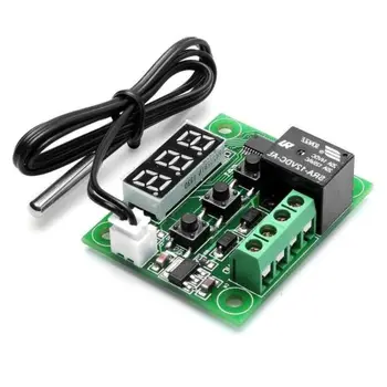 W1209 DC 12V LED Digital Thermostat Temperature Control Thermometer Thermo Controller Switch Module + Waterproof NTC Sensor
W1209 DC 12V LED Digital Thermostat Temperature Control Thermometer Thermo Controller Switch Module + Waterproof NTC Sensor