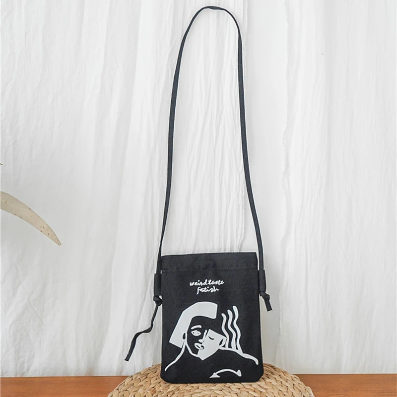 Youda New Cartoon Graffiti Canvas Shoulder Bags Female Korean Simple Wild Mini Crossbody Bag
Youda New Cartoon Graffiti Canvas Shoulder Bags Female Korean Simple Wild Mini Crossbody Bag
