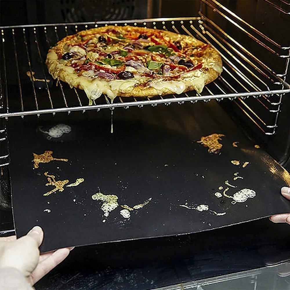 Practical Teflon Oven Cooker Liner Sheet 40*50cm Reusable Resistant Baking Mat Oil-proof Paper Baking Oven Tool Non-stick Fo BBQ
Practical Teflon Oven Cooker Liner Sheet 40*50cm Reusable Resistant Baking Mat Oil-proof Paper Baking Oven Tool Non-stick Fo BBQ