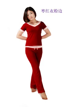 New women two pieces set yoga t-shirt and trousers sport jogging suits fitness gym tracksuit clothing portswear Workout Clothes
New women two pieces set yoga t-shirt and trousers sport jogging suits fitness gym tracksuit clothing portswear Workout Clothes