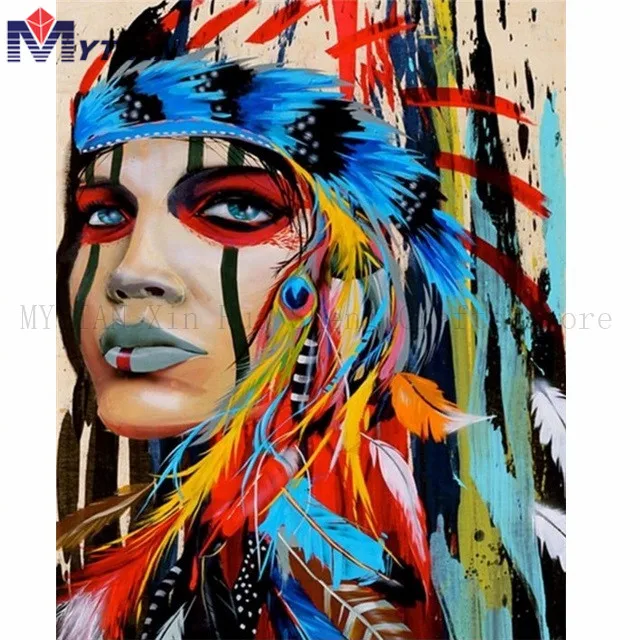 Gorgeous Tribal Indian,War Paint,5D Diamond Painting Art Kit,Full Square Round Drill Mosaic Cross Stitch Home Decoration Gift
Gorgeous Tribal Indian,War Paint,5D Diamond Painting Art Kit,Full Square Round Drill Mosaic Cross Stitch Home Decoration Gift