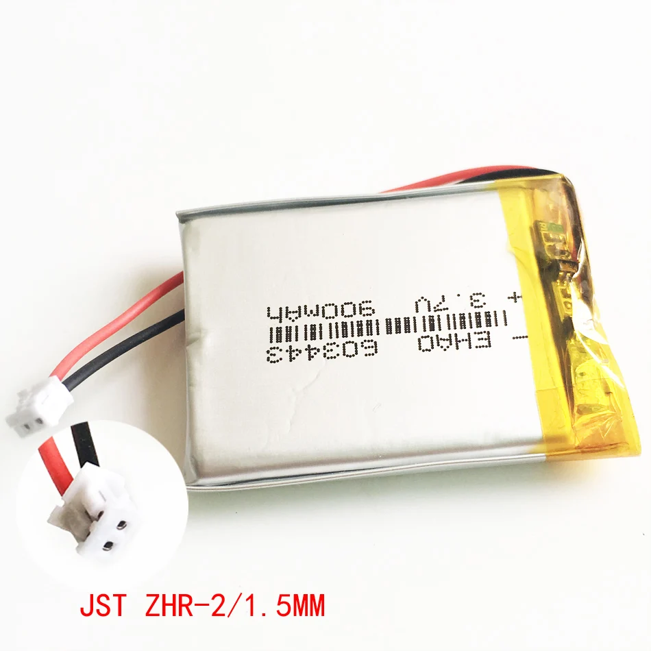 900mAh 603443 1.5mmjst g