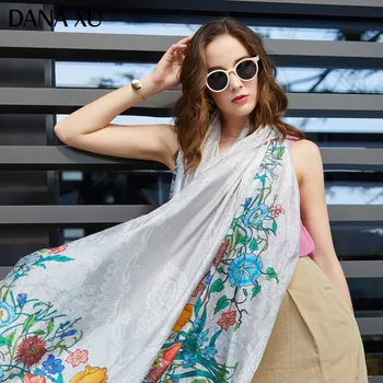 2019 Silk Long Scarf Luxury Brand Women New Design Beach Blanket Shawl Wear Swimwear Bandana Hijab Face Shield Foulard 245*110cm
2019 Silk Long Scarf Luxury Brand Women New Design Beach Blanket Shawl Wear Swimwear Bandana Hijab Face Shield Foulard 245*110cm