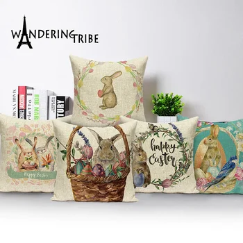 Decorative Cushion Cover For Sofa Hare Farmhouse Home Decor Pillowcase Sofa Cushions Custom Cartoon Animal Pillows Household
Decorative Cushion Cover For Sofa Hare Farmhouse Home Decor Pillowcase Sofa Cushions Custom Cartoon Animal Pillows Household