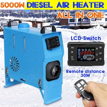All In One 5000W Air diesels Heater 5KW 12V One Hole Car Heater For Trucks Motor-Homes Boats Bus +LCD key Switch +Remote Control
All In One 5000W Air diesels Heater 5KW 12V One Hole Car Heater For Trucks Motor-Homes Boats Bus +LCD key Switch +Remote Control