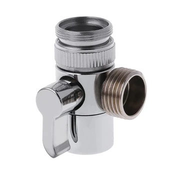 Bathroom Kitchen Brass Sink Valve Diverter Faucet Splitter to Hose Adapter M22 X M24
Bathroom Kitchen Brass Sink Valve Diverter Faucet Splitter to Hose Adapter M22 X M24