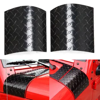 BBQ@FUKA 2x Black Aluminum Car Body Armor Side Cowl Cover Protector Styling Sticker Fit for Jeep Wrangler JK 2007-2015 Car decal
BBQ@FUKA 2x Black Aluminum Car Body Armor Side Cowl Cover Protector Styling Sticker Fit for Jeep Wrangler JK 2007-2015 Car decal