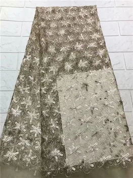 2019 high quality sequence French Nigerian sequins net lace,African tulle mesh sequence lace fabric for dress 5yards/lot gold
2019 high quality sequence French Nigerian sequins net lace,African tulle mesh sequence lace fabric for dress 5yards/lot gold