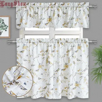 1Set 3pcs Creative Home Decorative Pastoral Style Jacquard Fabric Kitchen Door Curtains
1Set 3pcs Creative Home Decorative Pastoral Style Jacquard Fabric Kitchen Door Curtains