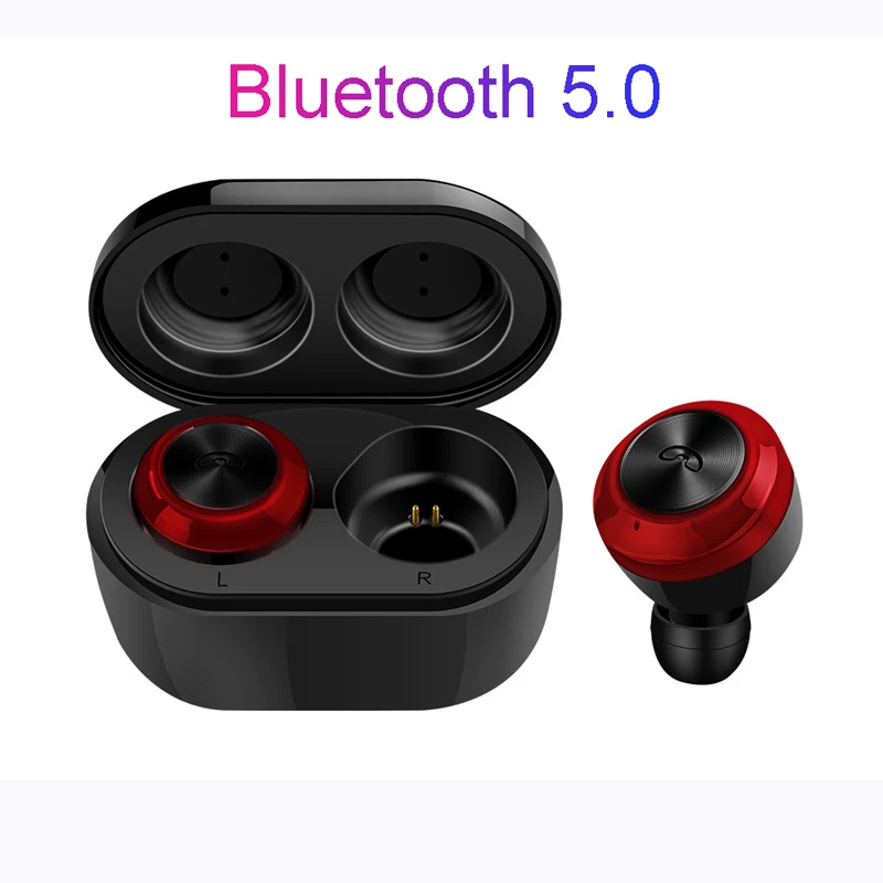 Bluetooth 5.0 TWS Earphone Wireless Earphones Waterproof Headset Gaming earbud for all Smart Phone
Bluetooth 5.0 TWS Earphone Wireless Earphones Waterproof Headset Gaming earbud for all Smart Phone