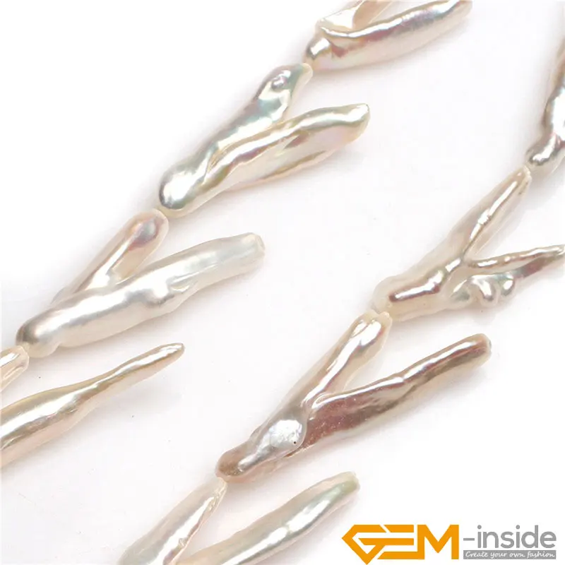 20x30mm Natural Biwa Freshwater Cultured White Pearls Beads DIY Beads For Jewelry Making Strand 15 Inch
20x30mm Natural Biwa Freshwater Cultured White Pearls Beads DIY Beads For Jewelry Making Strand 15 Inch