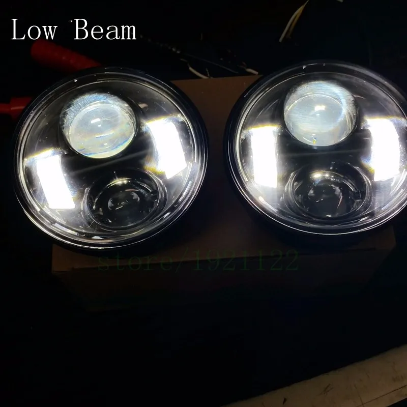 4.5 inchMotorcycle headlight for harley LED Daymaker LED Lamps for Fat Bob15