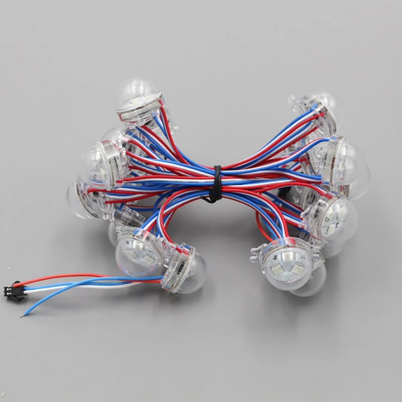 Wholesale price 200pcs WS2811 IC 3leds addressable rgb pixel led module,transparent cover,DC12V,30mm diameter
Wholesale price 200pcs WS2811 IC 3leds addressable rgb pixel led module,transparent cover,DC12V,30mm diameter