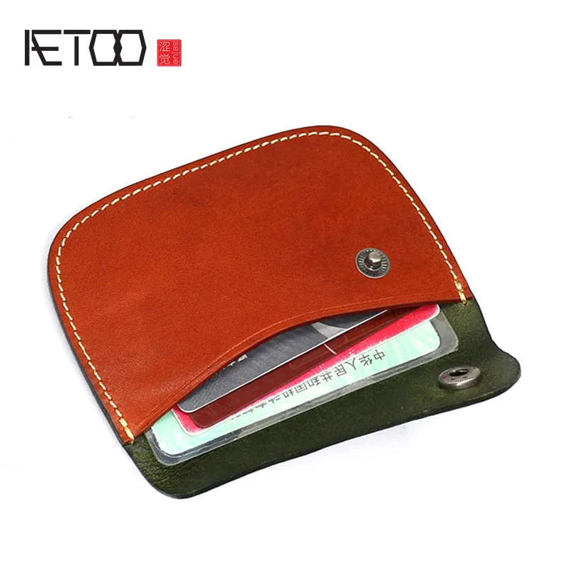 AETOO Original contrast color irregular purse vegetable tanned leather multi-pocket ancient leather driving license card package
AETOO Original contrast color irregular purse vegetable tanned leather multi-pocket ancient leather driving license card package