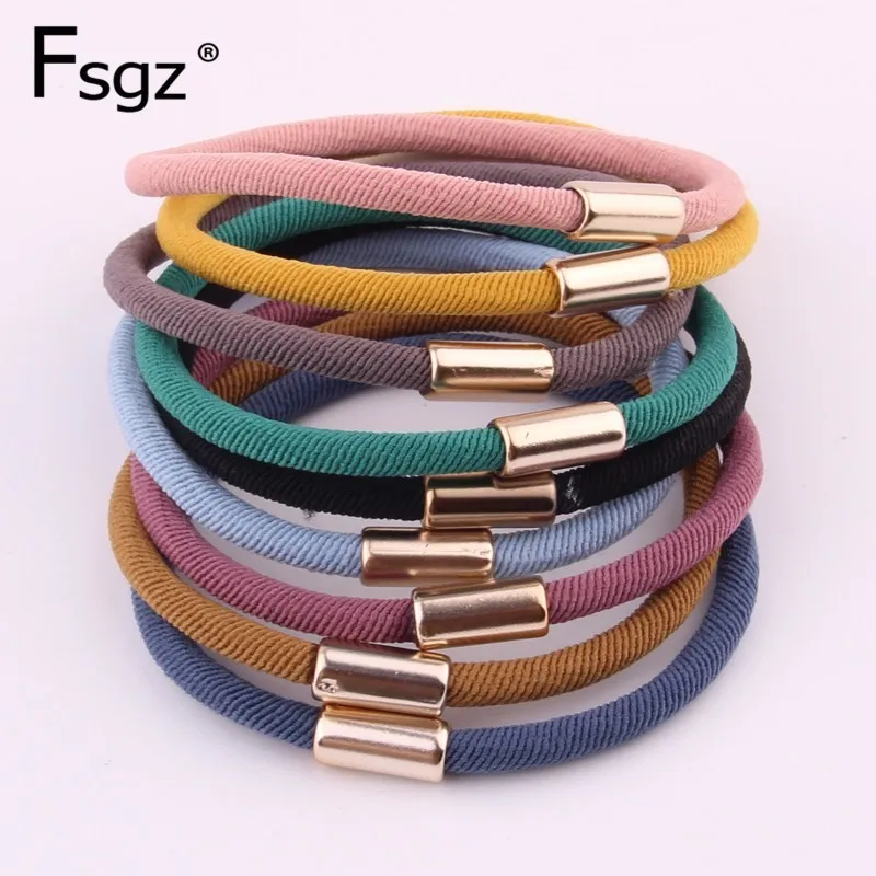 5 PCS High Elasticity Hair Gums For Women Soft Solid Hair Rings Pony Tail Thread Type Hair Tie Elastic rubber Bands Loops access
5 PCS High Elasticity Hair Gums For Women Soft Solid Hair Rings Pony Tail Thread Type Hair Tie Elastic rubber Bands Loops access