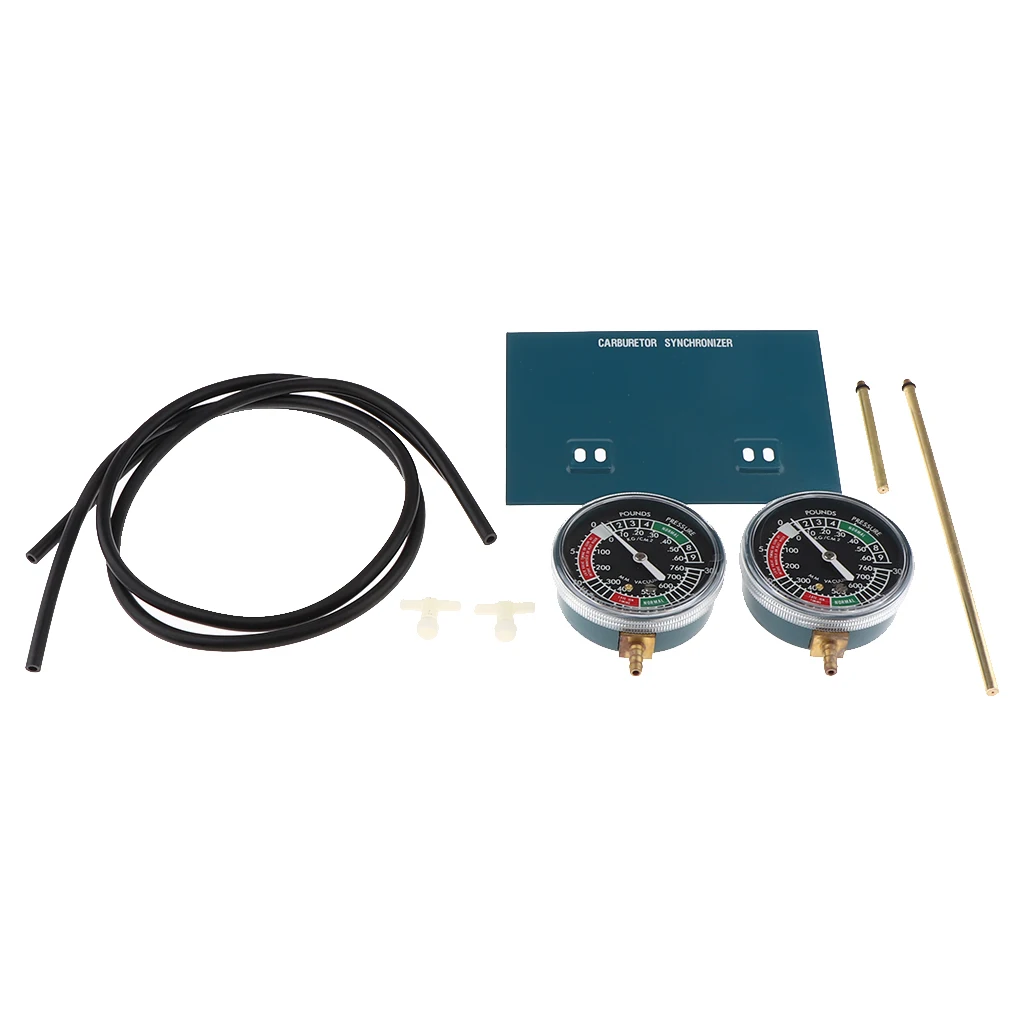 Motorcycle Carb Vacuum Gauge 2 Carburetor Synchronizer Sync Tool Synchronization Balancer Gauge Kit
Motorcycle Carb Vacuum Gauge 2 Carburetor Synchronizer Sync Tool Synchronization Balancer Gauge Kit