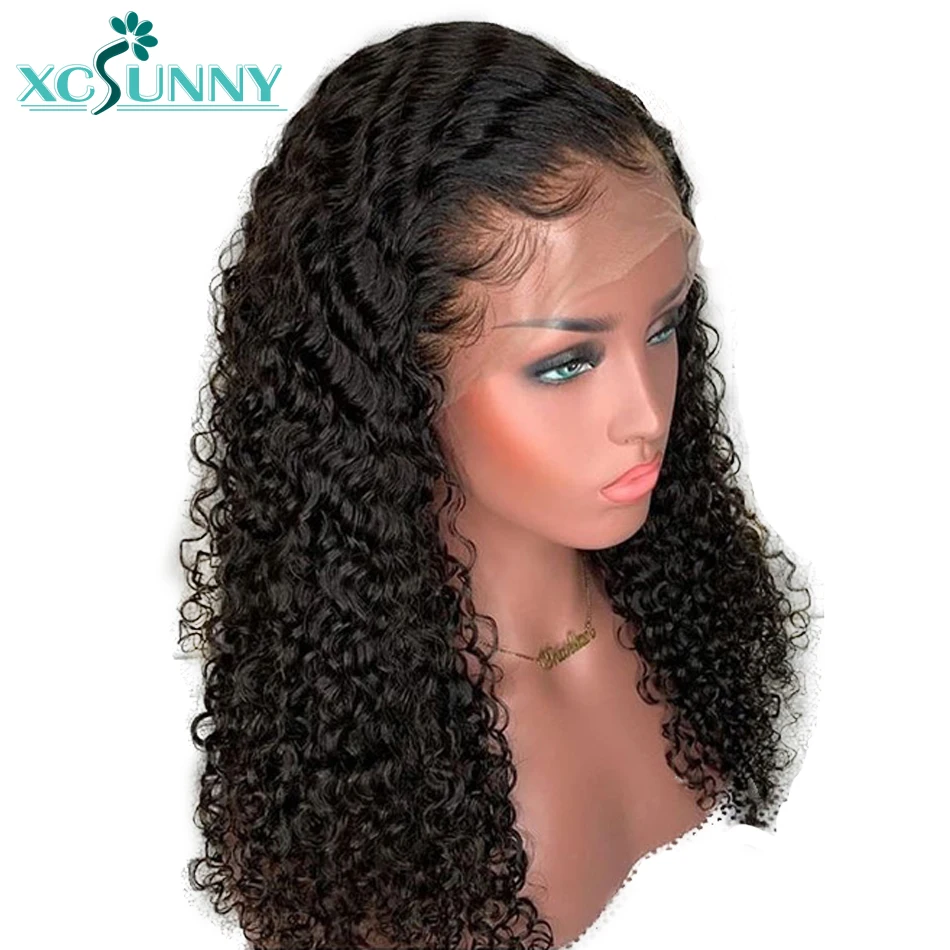 Curly Lace Front Human Hair Wigs Pre Plucked With Baby Hair Peruvian Remy Human Hair Wig For Women 13x6 Bleached Knots xcsunny
Curly Lace Front Human Hair Wigs Pre Plucked With Baby Hair Peruvian Remy Human Hair Wig For Women 13x6 Bleached Knots xcsunny