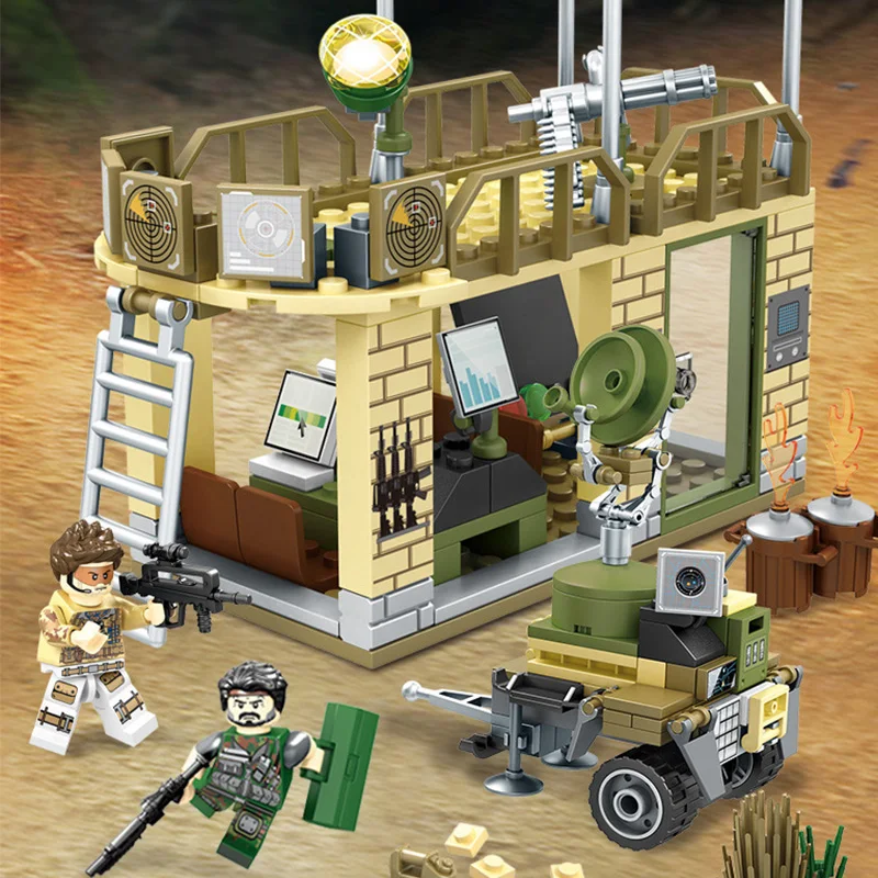 232pcs Military War Front Commander Army Police SWAT Building Blocks Bricks Children's Educational Toys Compatible with Legoings
232pcs Military War Front Commander Army Police SWAT Building Blocks Bricks Children's Educational Toys Compatible with Legoings