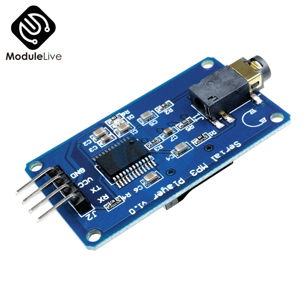 YX5300 UART TTL модуль последовательного управления MP3 музыкальный плеер с поддержкой