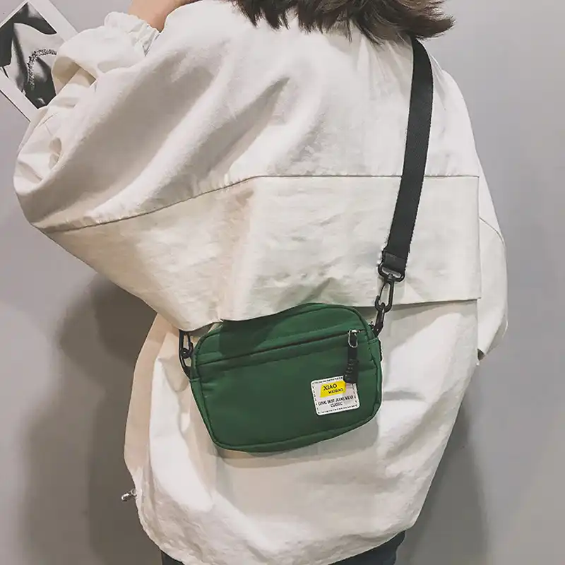 small canvas bags with zipper