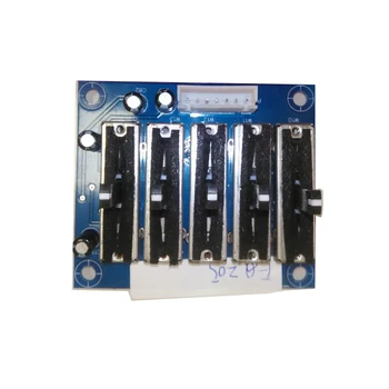 Sstage Dual power +/-12V +/-15V Stereo 5 Band Equalizer EQ 5-Segment Tone Adjust Board front panel FOR Amplifier
Sstage Dual power +/-12V +/-15V Stereo 5 Band Equalizer EQ 5-Segment Tone Adjust Board front panel FOR Amplifier