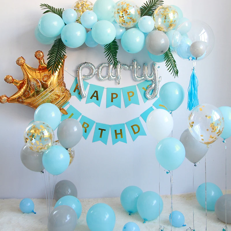 Blue Birthday balloons arch wedding balloon holder birthday party decoration kids balloon stand confetti
Blue Birthday balloons arch wedding balloon holder birthday party decoration kids balloon stand confetti