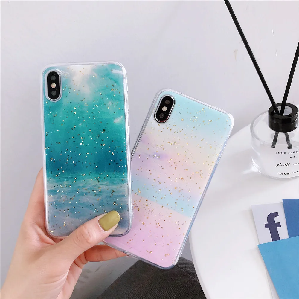 Fashion rainbow Sky Phone Case For iphone XS Max Case For iphone XR X 8 7 6S 6 Plus Cover Luxury Gold Foil Cases Fashion Capa
Fashion rainbow Sky Phone Case For iphone XS Max Case For iphone XR X 8 7 6S 6 Plus Cover Luxury Gold Foil Cases Fashion Capa
