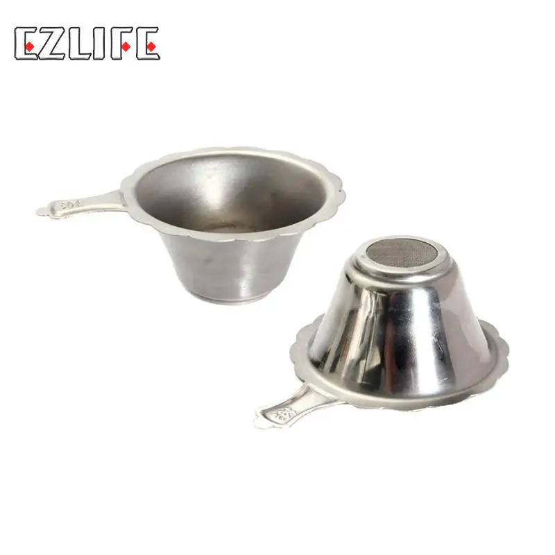 Stainless Steel Double-layer Fine Mesh Strainer Sieve Tea Drinking Infuser Strainer For Teapot Tea Leaf Spice Filter Set
Stainless Steel Double-layer Fine Mesh Strainer Sieve Tea Drinking Infuser Strainer For Teapot Tea Leaf Spice Filter Set