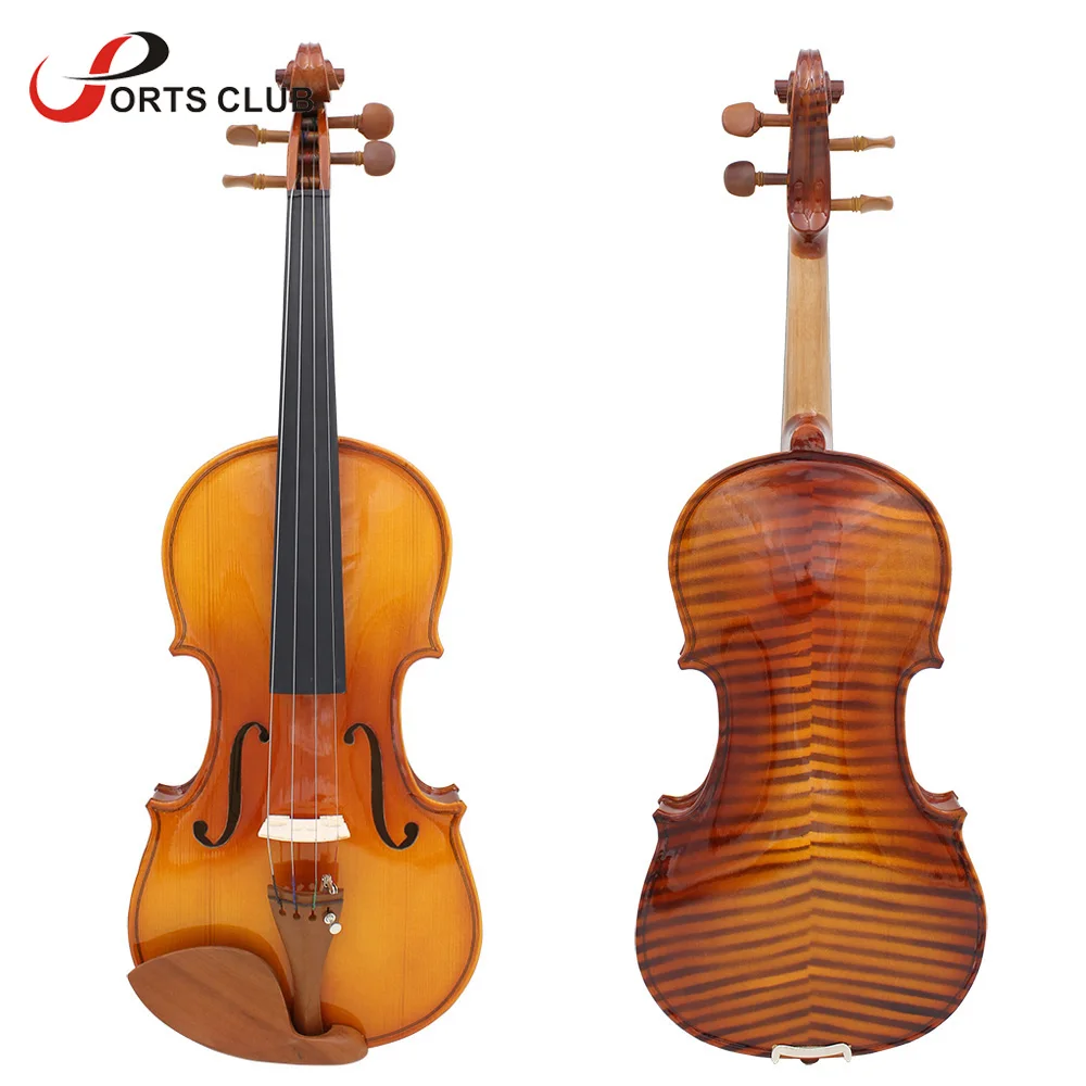 Full Size 4/4 Violin Fiddle Natural Acoustic Violin Solid Wood Spruce Flame Maple Veneer Jujube Wood Parts with Case Rosin Wiper
Full Size 4/4 Violin Fiddle Natural Acoustic Violin Solid Wood Spruce Flame Maple Veneer Jujube Wood Parts with Case Rosin Wiper