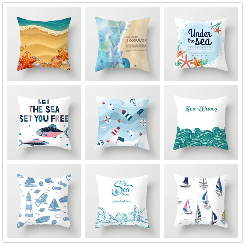 square beach ocean theme printed cushion covers 45x45cm polyester throw waist pillow cover for car sofa home decorative
square beach ocean theme printed cushion covers 45x45cm polyester throw waist pillow cover for car sofa home decorative