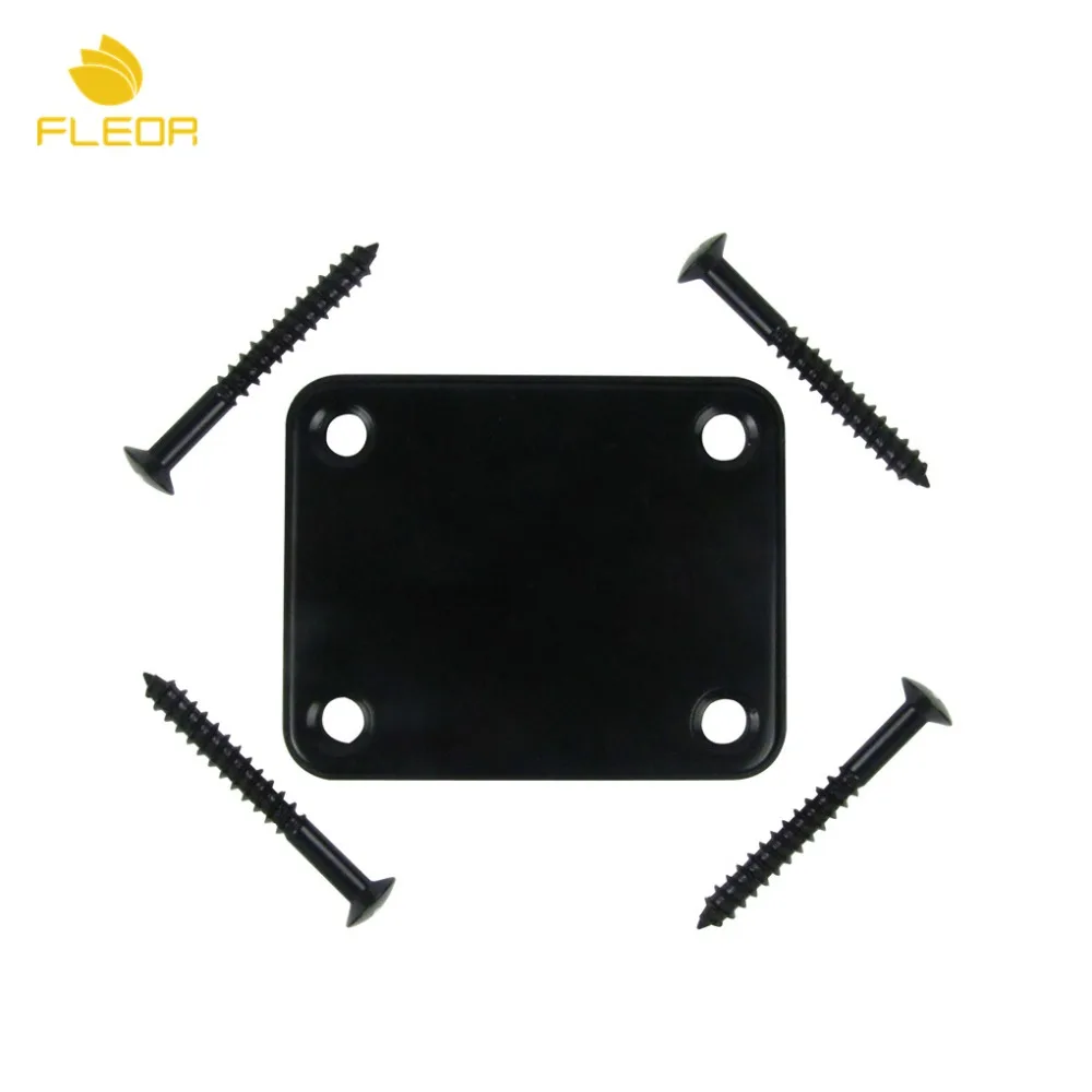FLEOR 1pcs Metal Black Electric Guitar Neck Plate Fix Tele Guitar Neck Strength Connecting Board Joint Plate Guitar Accessories
FLEOR 1pcs Metal Black Electric Guitar Neck Plate Fix Tele Guitar Neck Strength Connecting Board Joint Plate Guitar Accessories