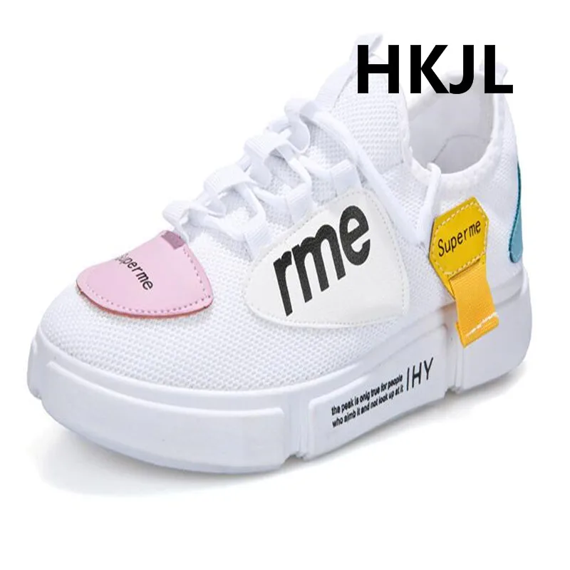 HKJL 2019 new fashion matching color thick bottom breathable women casual wear sports shoes
HKJL 2019 new fashion matching color thick bottom breathable women casual wear sports shoes
